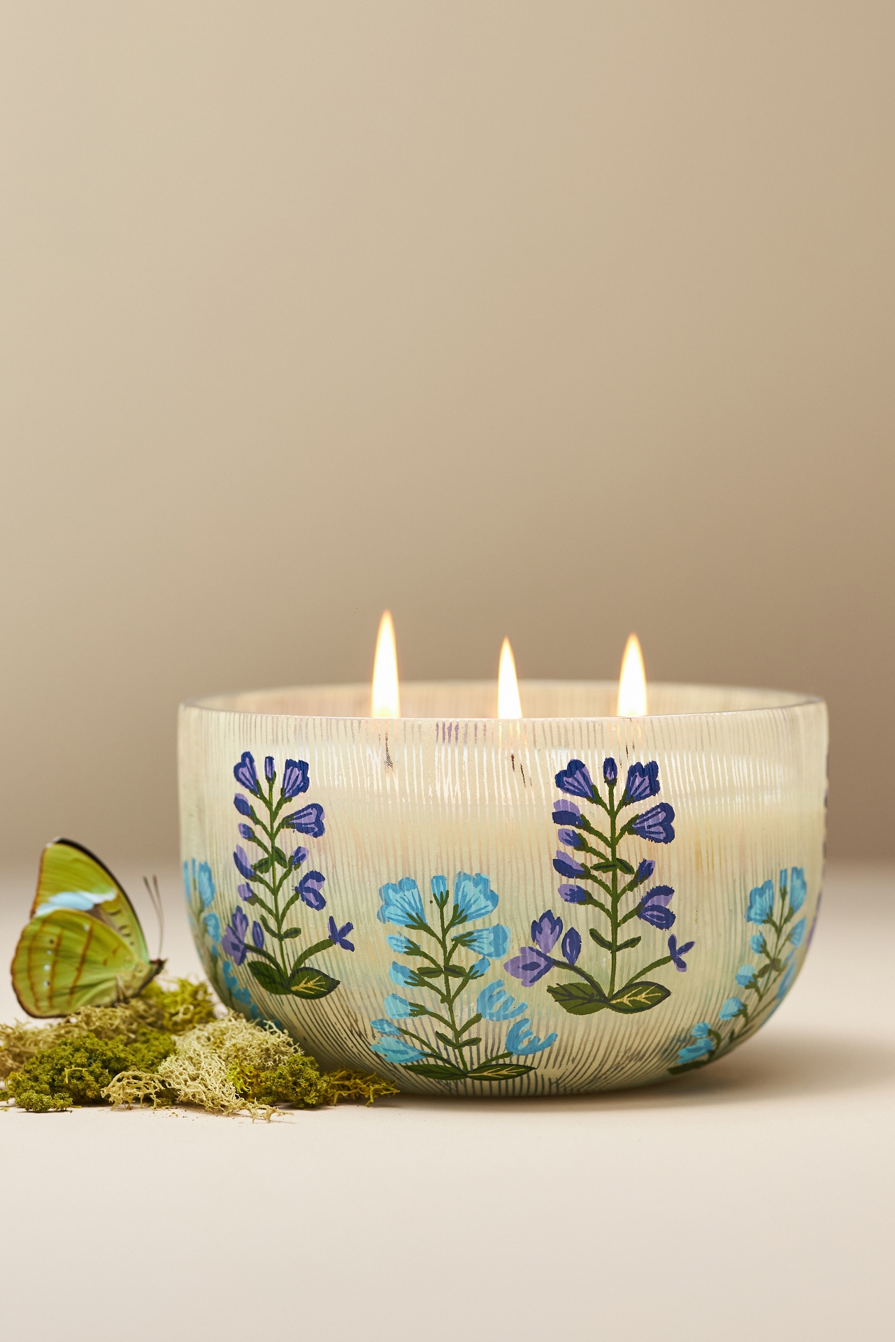 Astrid Fresh Fern Moss Glass Candle