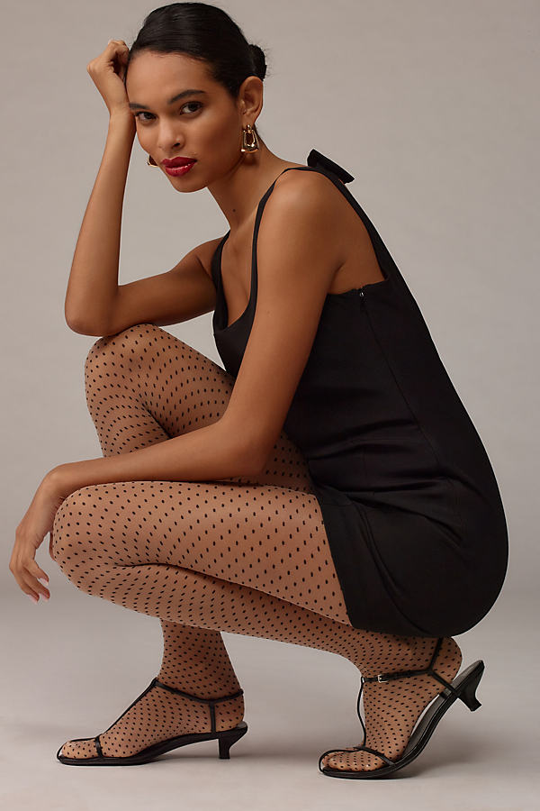 Wolford Control Dots Tights In Multicolor