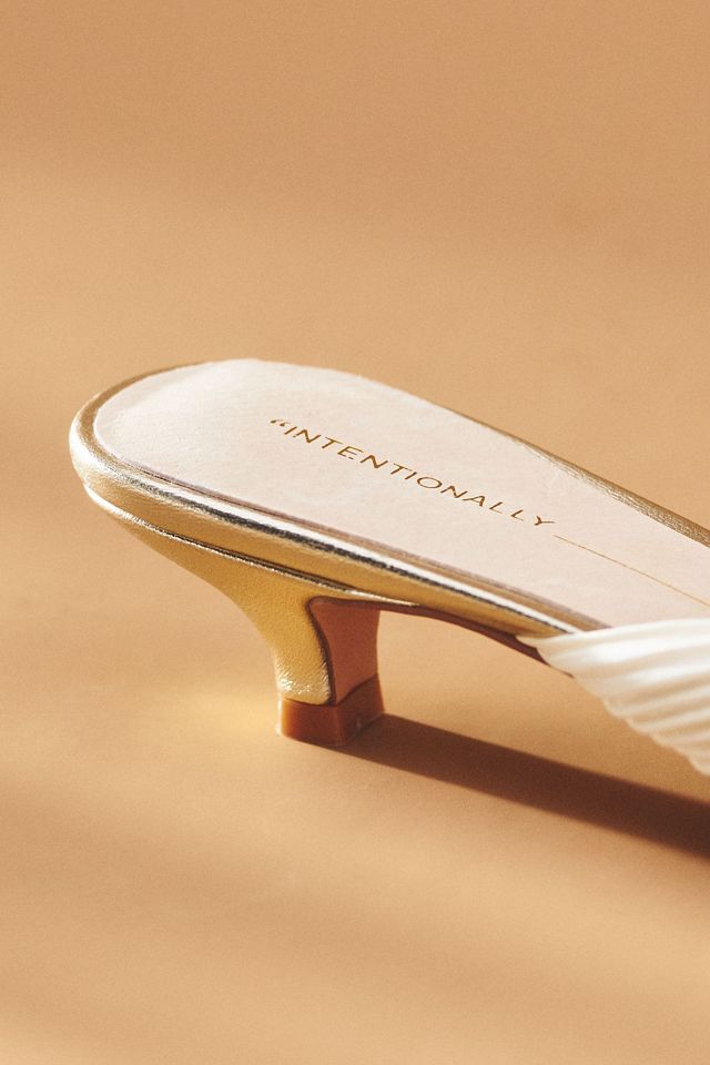 Intentionally Blank Slingback Heels #2