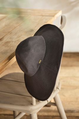 Shop Terrain Asymmetrical Brim Cotton Crusher Hat, Solid In Grey