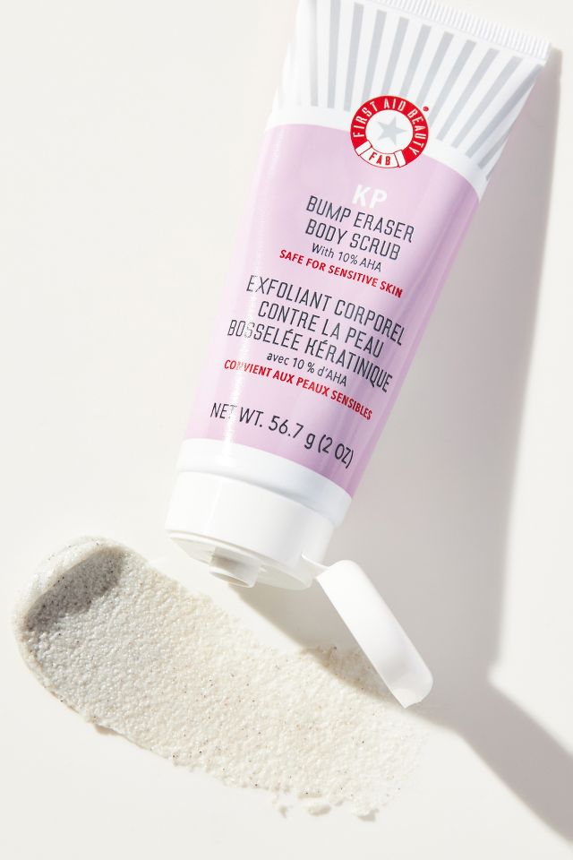 First Aid Beauty KP Bump Eraser Body Scrub With 10% AHA Gift Set