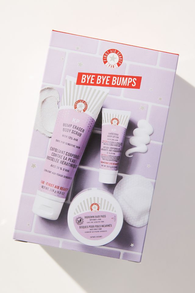 First Aid Beauty Bye Bye Bumps Best of Body Exfoliating Gift Set #1