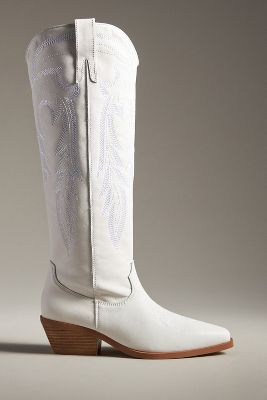 Shop Silent D Delila Western Boots In White