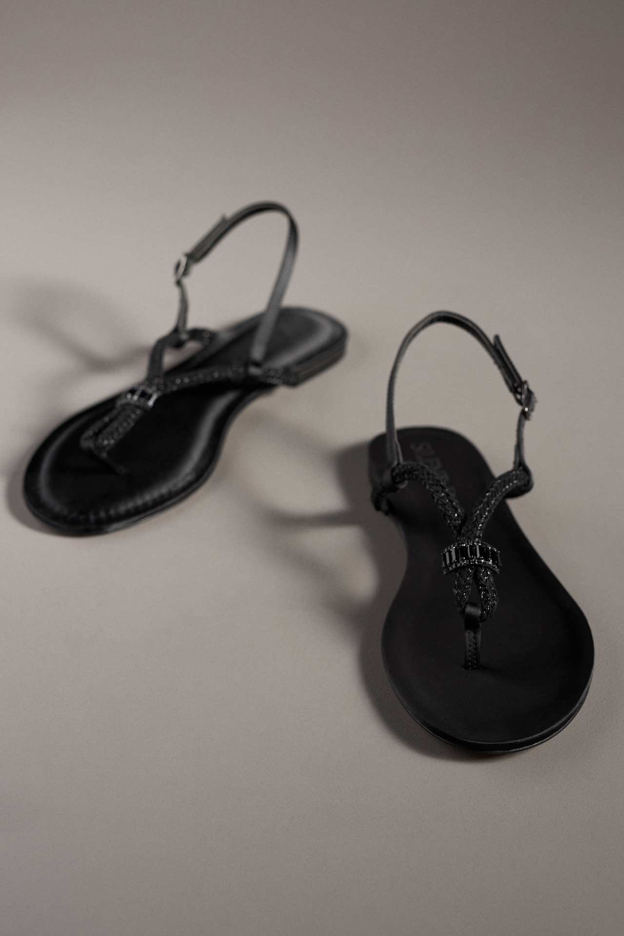 Silent D Rope Thong Sandals