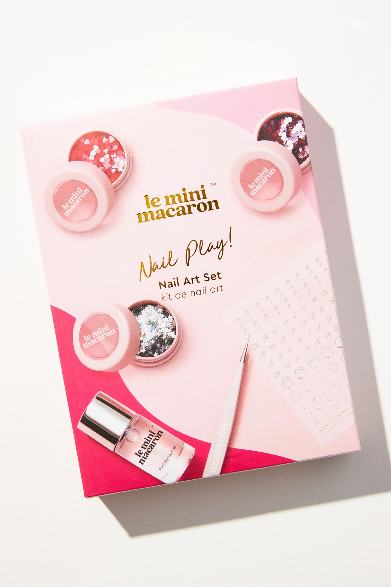 Le Mini Macaron Nail Play Art Set