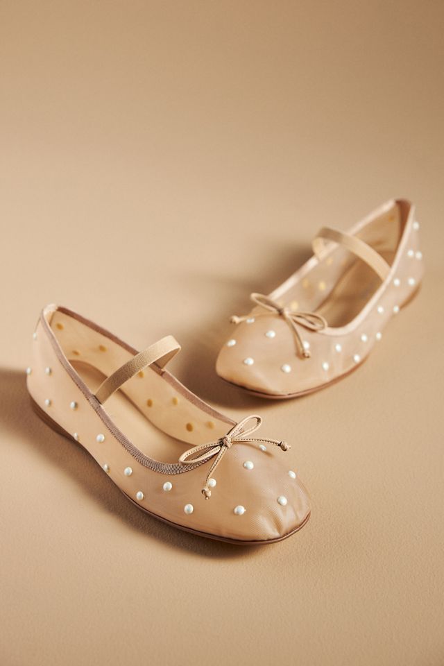 Jeffrey Campbell Pearl Mesh Flats #1