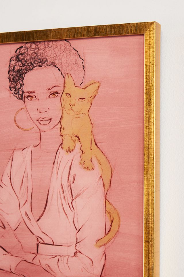 Cat Ladies Wall Art #2