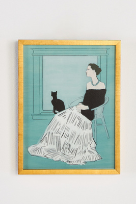 Artfully Walls Cat Ladies Wall Art In Black