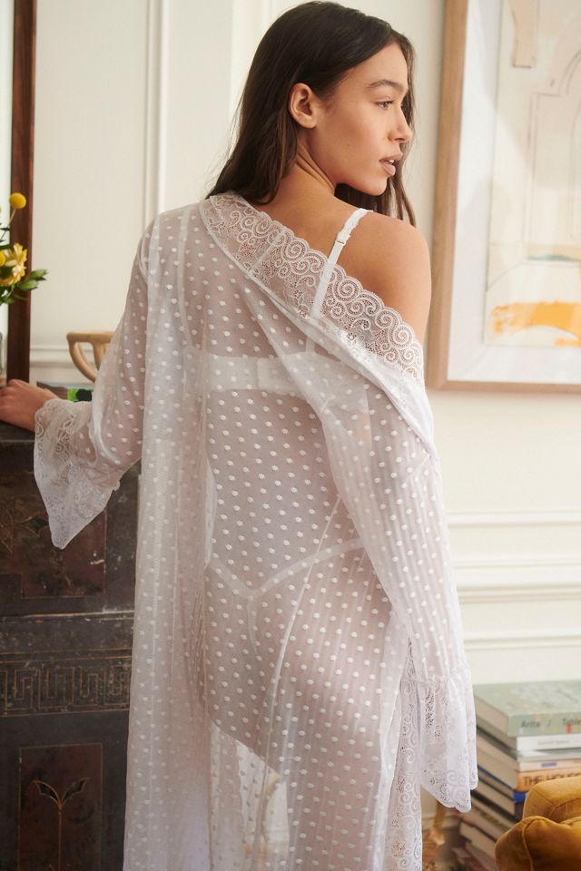 Mucci Domenica Lace Robe #2