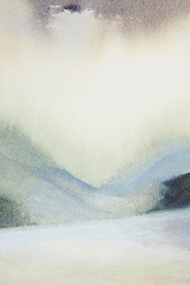 Dip (Mountains) Wall Art #1