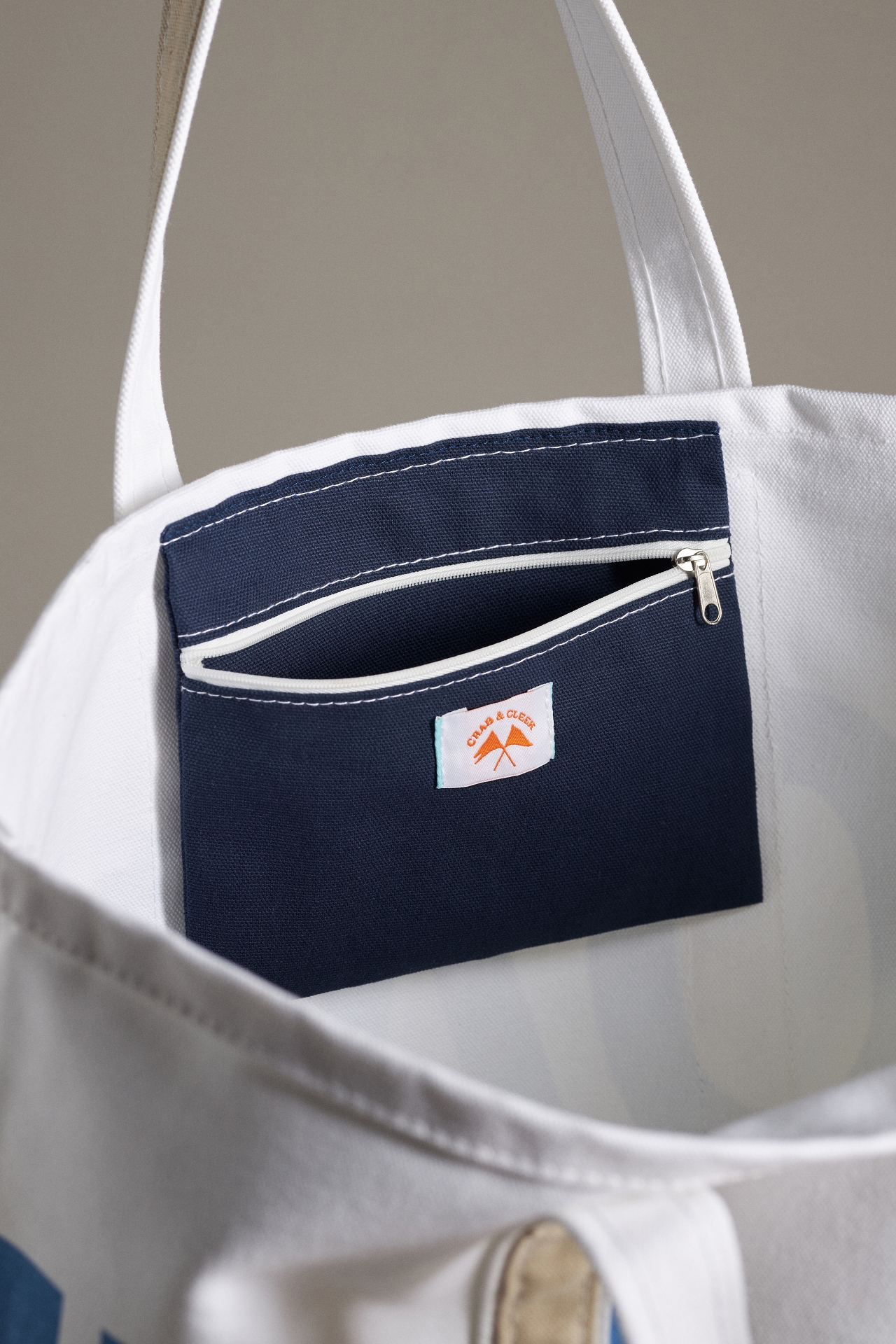 Crab & Cleek Canvas Tote