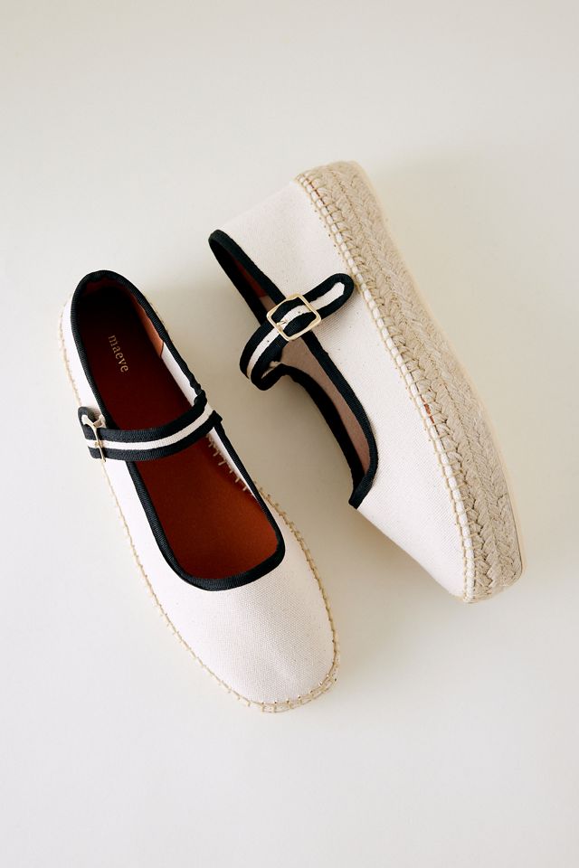 Maeve Mary Jane Espadrille Flats #3