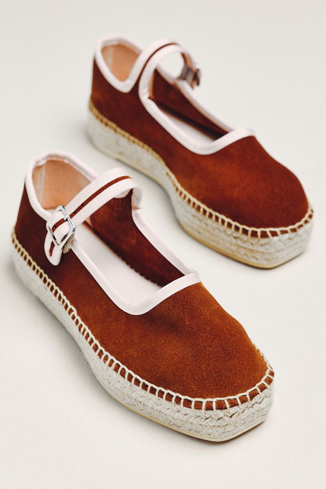 Maeve Mary Jane Espadrille Flats #1