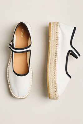 Maeve Mary Jane Espadrille Flats