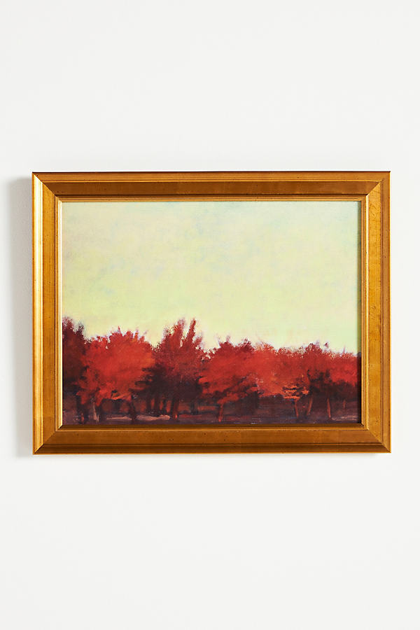 Artfully Walls Red Orchard Wall Art In Multi