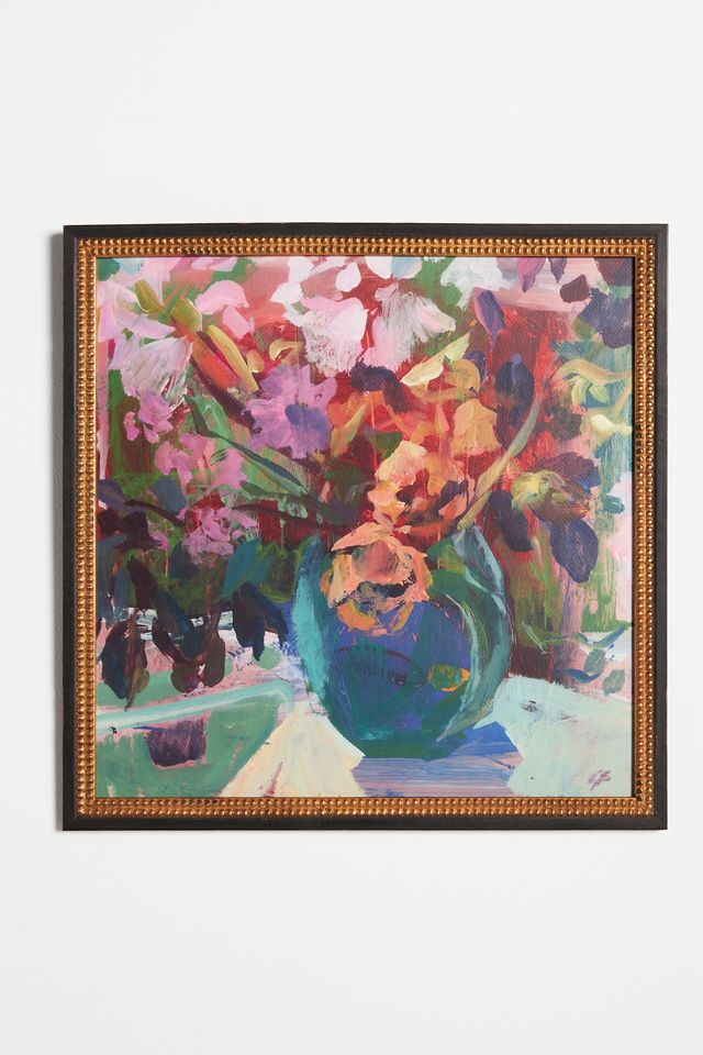 Peach Mint Wall Art #1