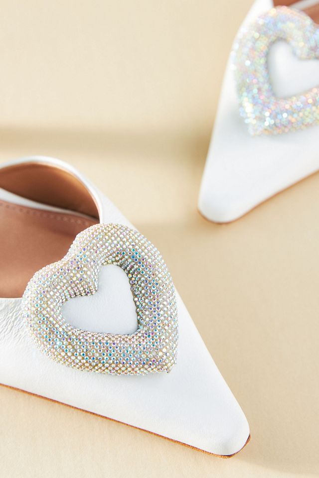 Vicenza Heart Slingback Kitten-Heel Pumps | Anthropologie