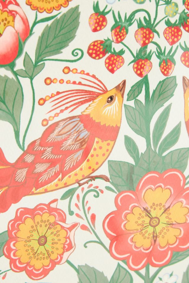 Autumn Moth and Sunshine Strawberry Wall Art Set #2