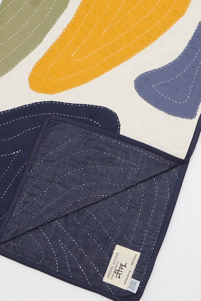 Anchal Petal Quilt Throw #2