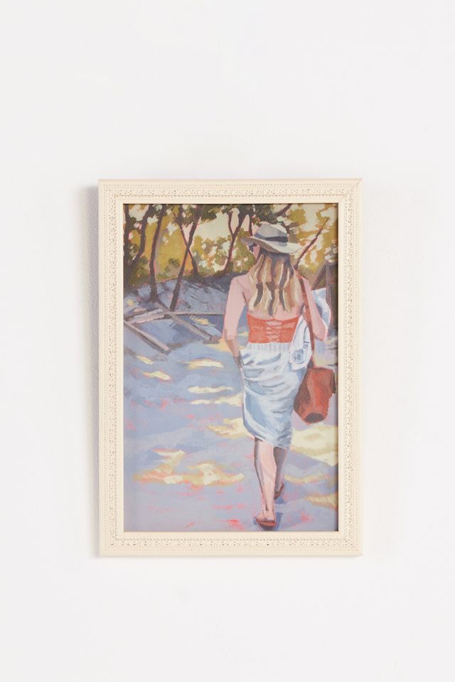 Beach Goer Wall Art #1