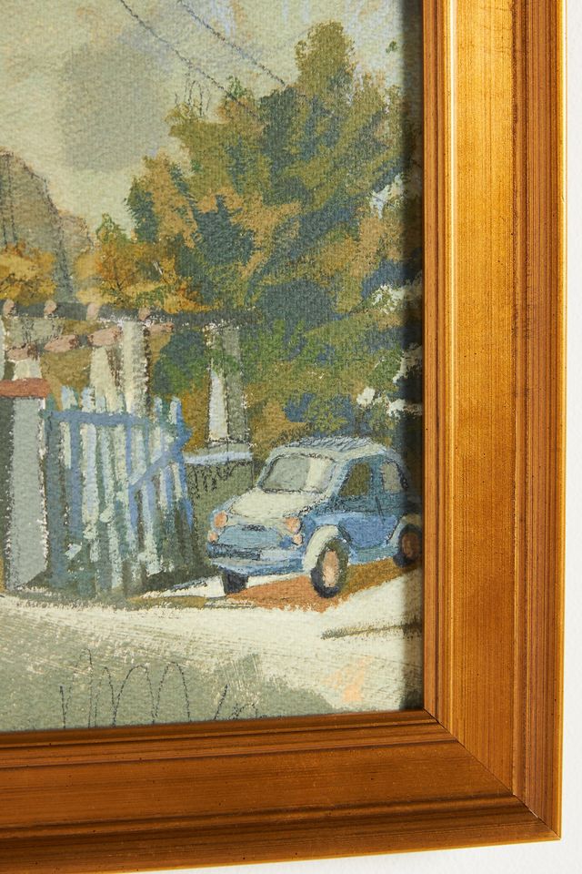 Capri Blue Wall Art #1