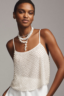 オケージョンドレス pearl shoulder camisole set 88329677_010_b