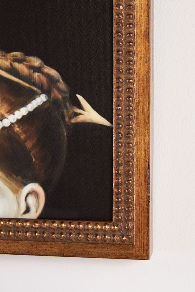 Portrait of a Lady with Arrow and Pearls Wall Art #2