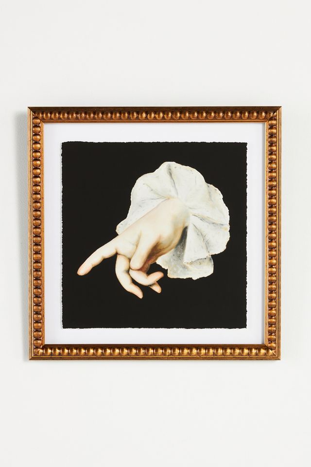 Hand in Lace Ruff Wall Art #1