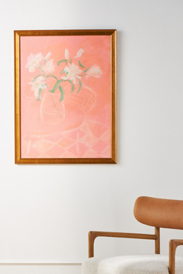 Artfully Walls Peachy Wall Art In Pink