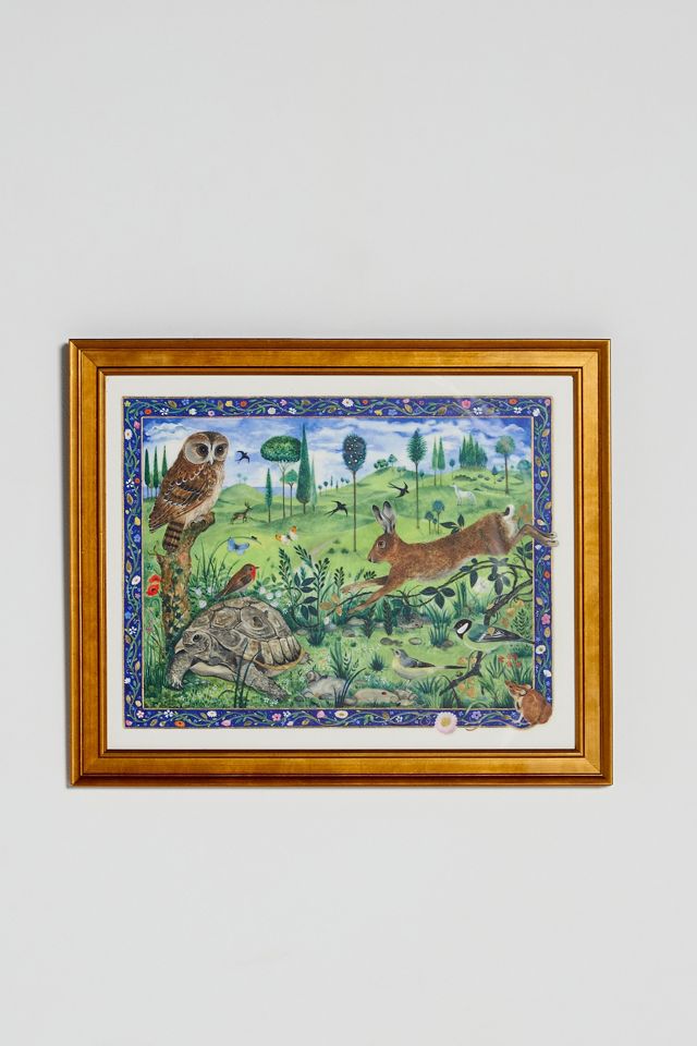 The Hare and the Tortoise Wall Art #1