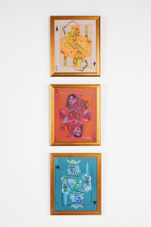 Card Suits Wall Art - Unique Decor Piece