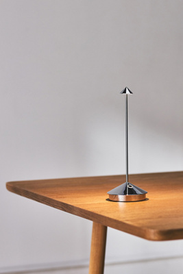 Pina Pro Metallic Cordless Rechargeable LED Table Lamp