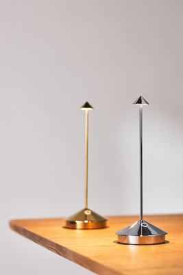 Pina Pro Metallic Cordless Rechargeable LED Table Lamp - Thumbnail 4