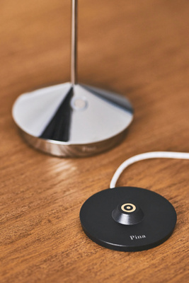 Pina Pro Metallic Cordless Rechargeable LED Table Lamp - Thumbnail 2