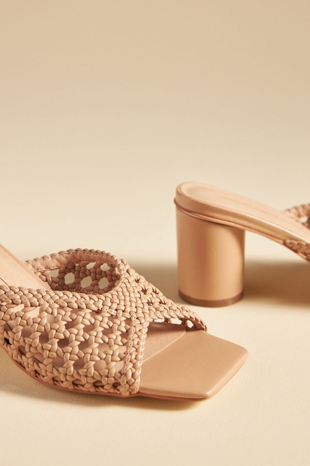Intentionally Blank Cassandra Woven Block Heels #2