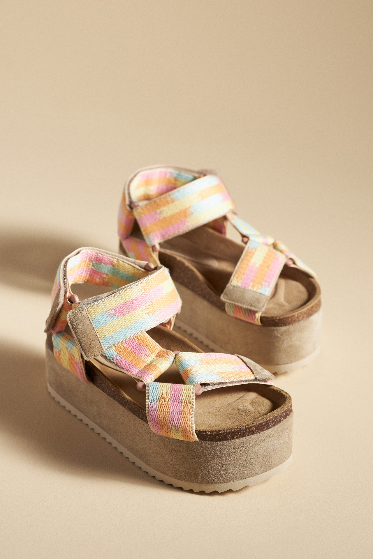 Intentionally Blank Zona Platform Sandals