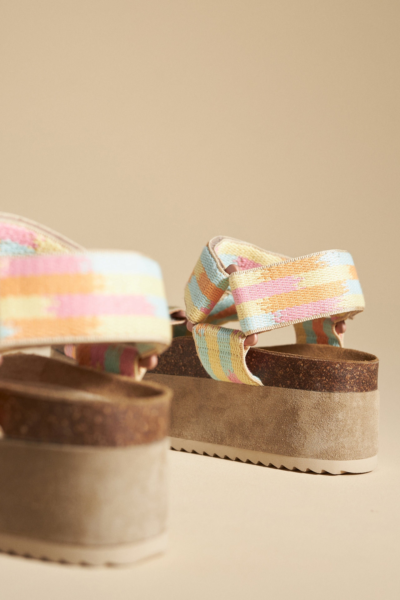 Intentionally Blank Zona Platform Sandals