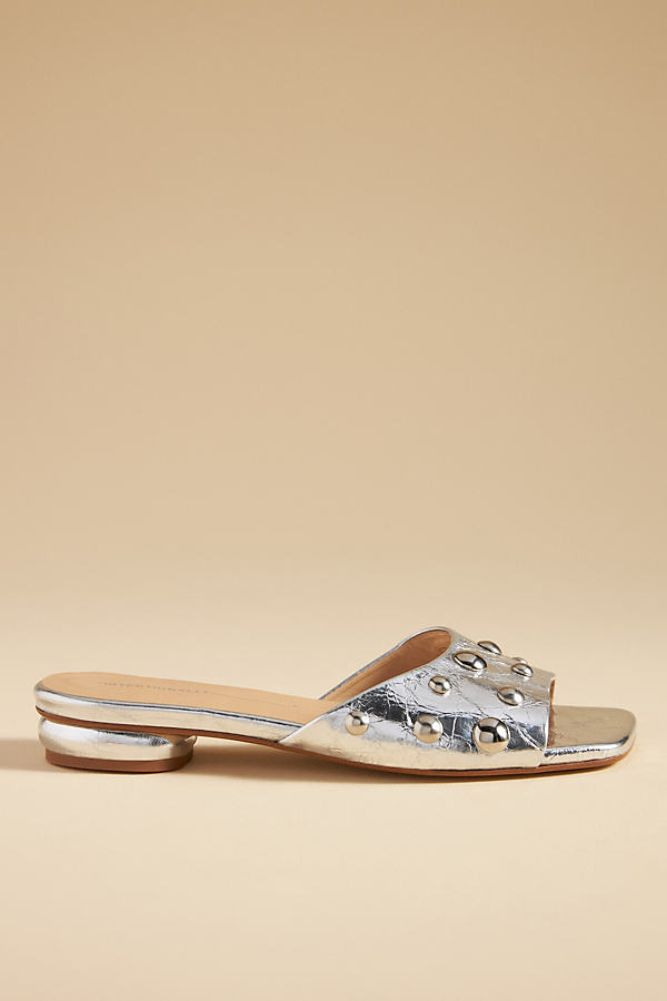 Shop Intentionally Blank Sadie Sandals In Silver