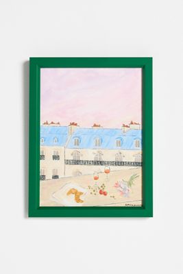 Parisian Rooftop Wall Art