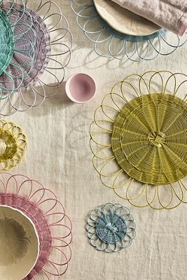 Scalloped Wire Placemat