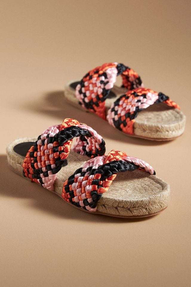 Marea New York Braided Satin Espadrilles #1