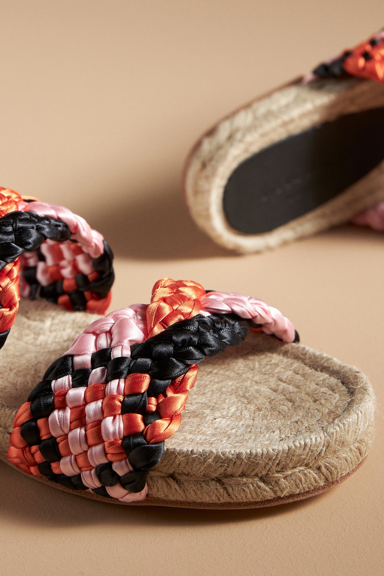 Marea New York Braided Satin Espadrilles