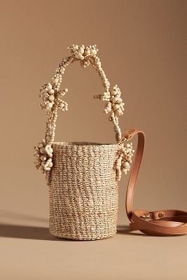 Aranaz Aran z Zinnia Bucket Bag In Beige ModeSens