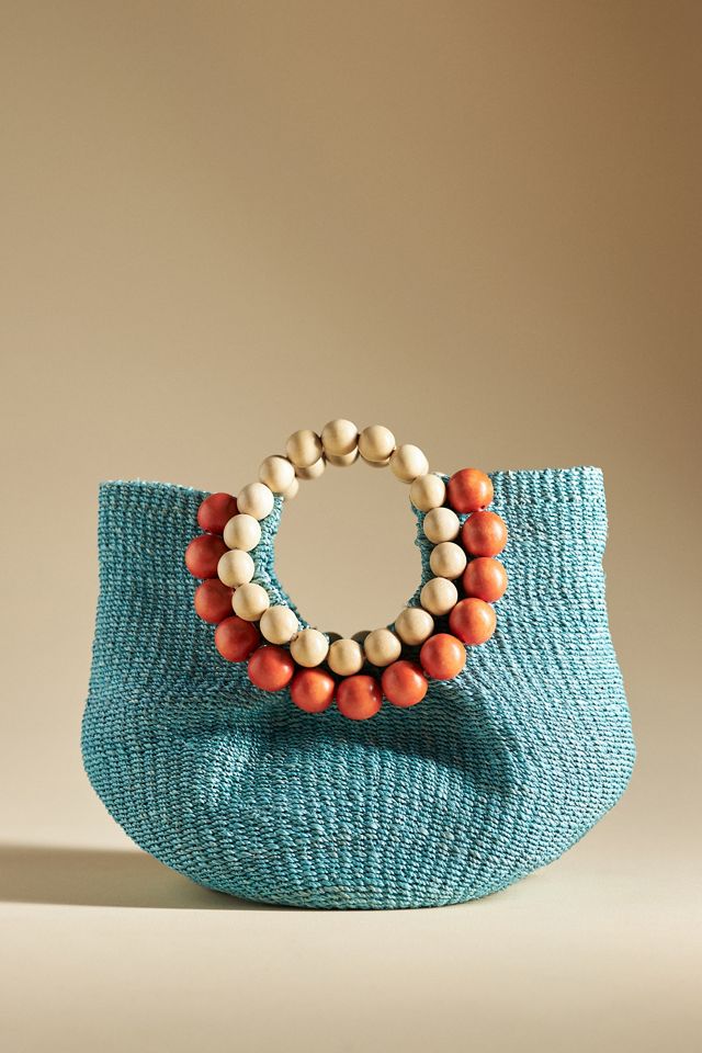 Aran z Cueba Beads Bag Anthropologie