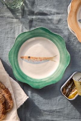 Shop Terrain Fish Stoneware Plate