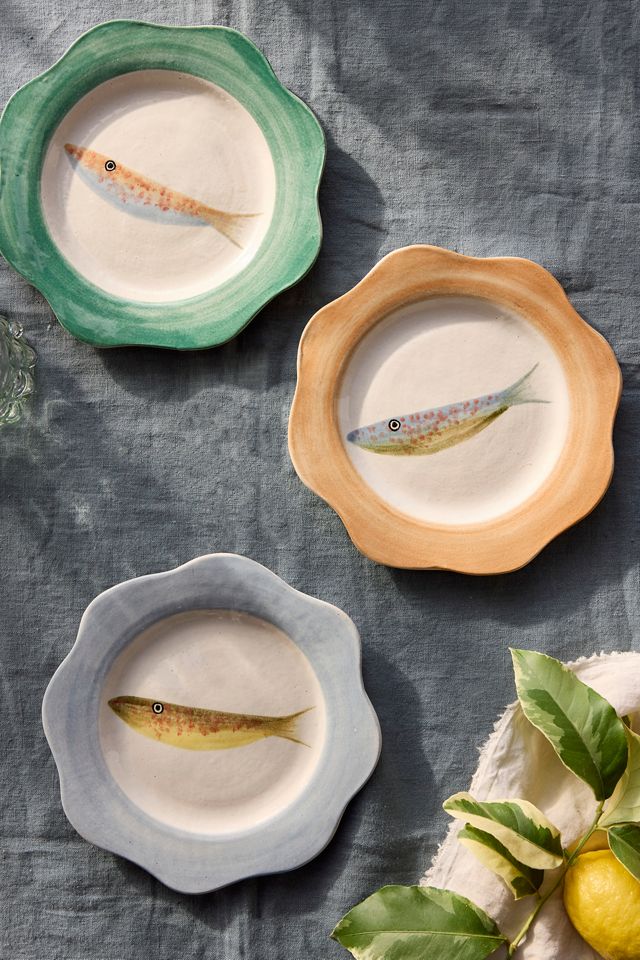 Fish Stoneware Plate #3