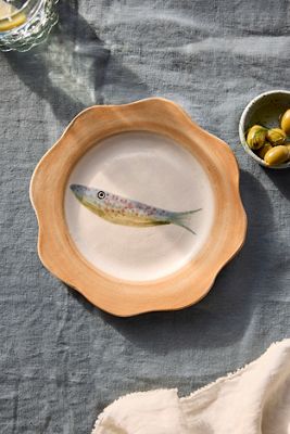 Fish Stoneware Plate