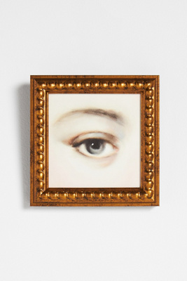 Artfully Walls Lover's Eye Wall Art In Gold