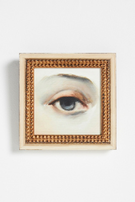 Artfully Walls Lover's Eye Wall Art In Gold