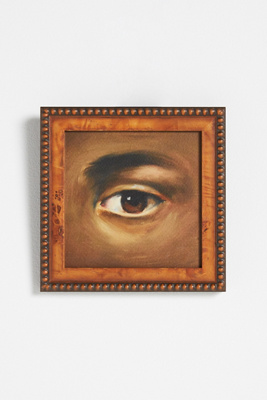 Artfully Walls Lover's Eye Wall Art In Brown